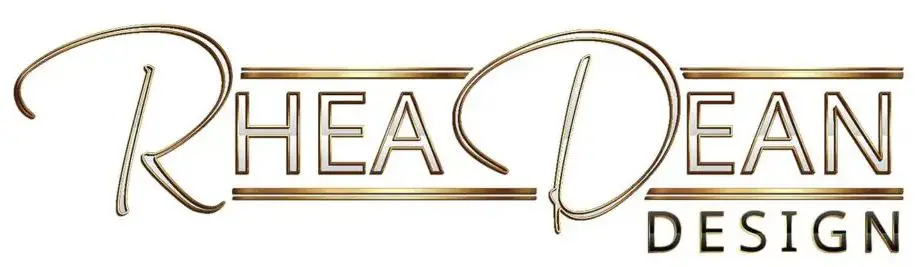 Rhea dean design logo.
